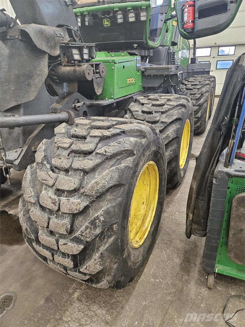 John Deere 1170G Harvesterji