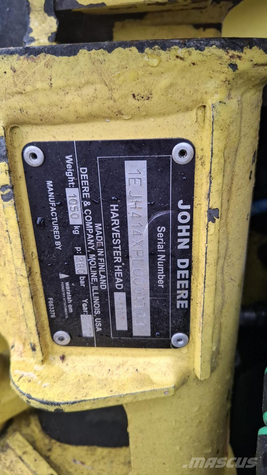 John Deere 1270G حصادات