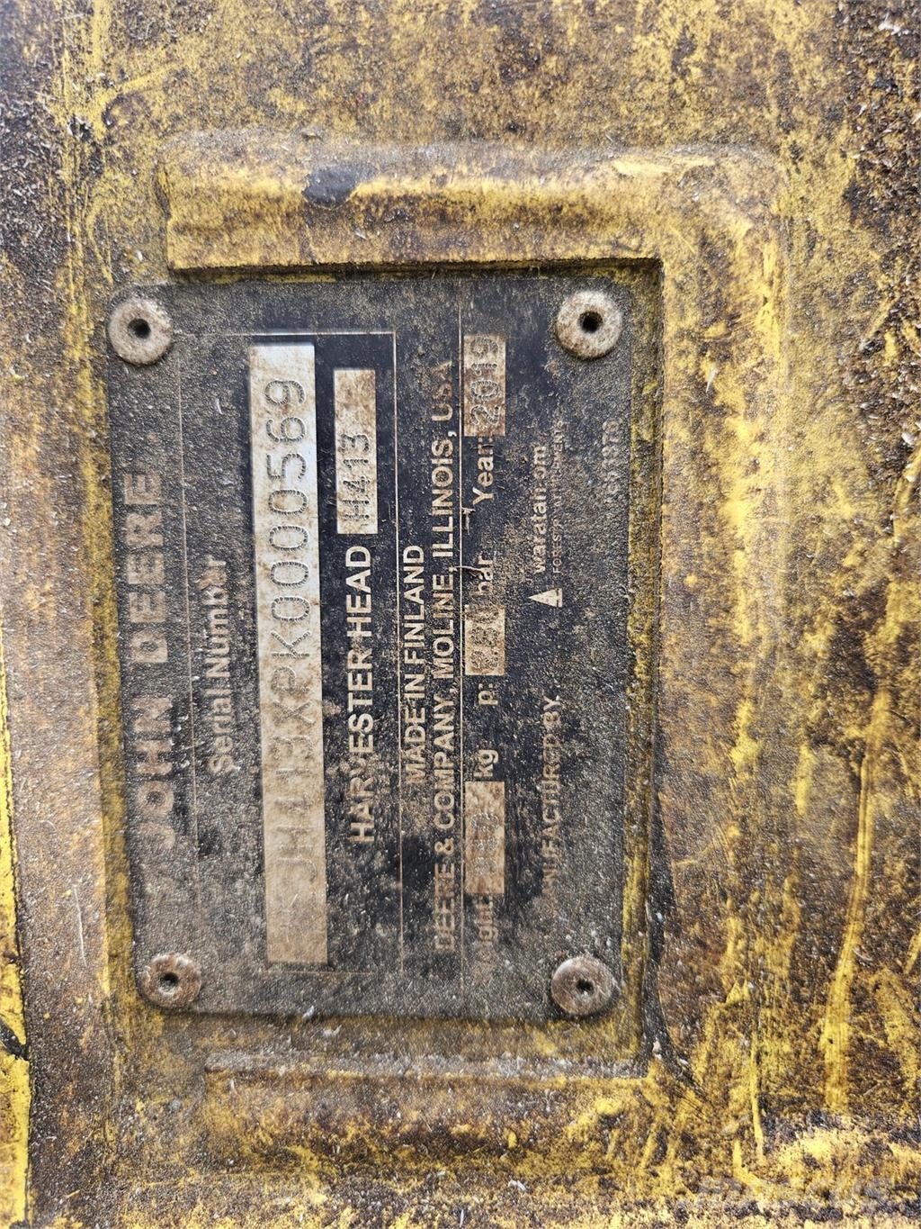 John Deere 1270G ハーベスター