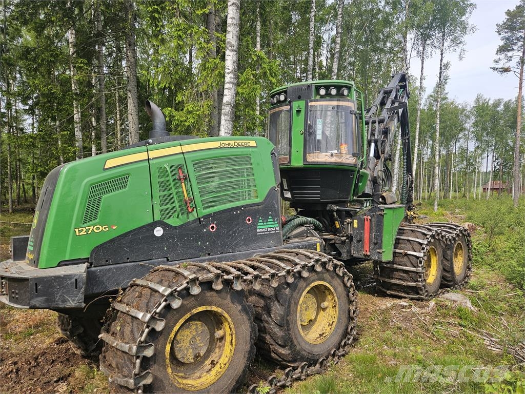 John Deere 1270G ハーベスター