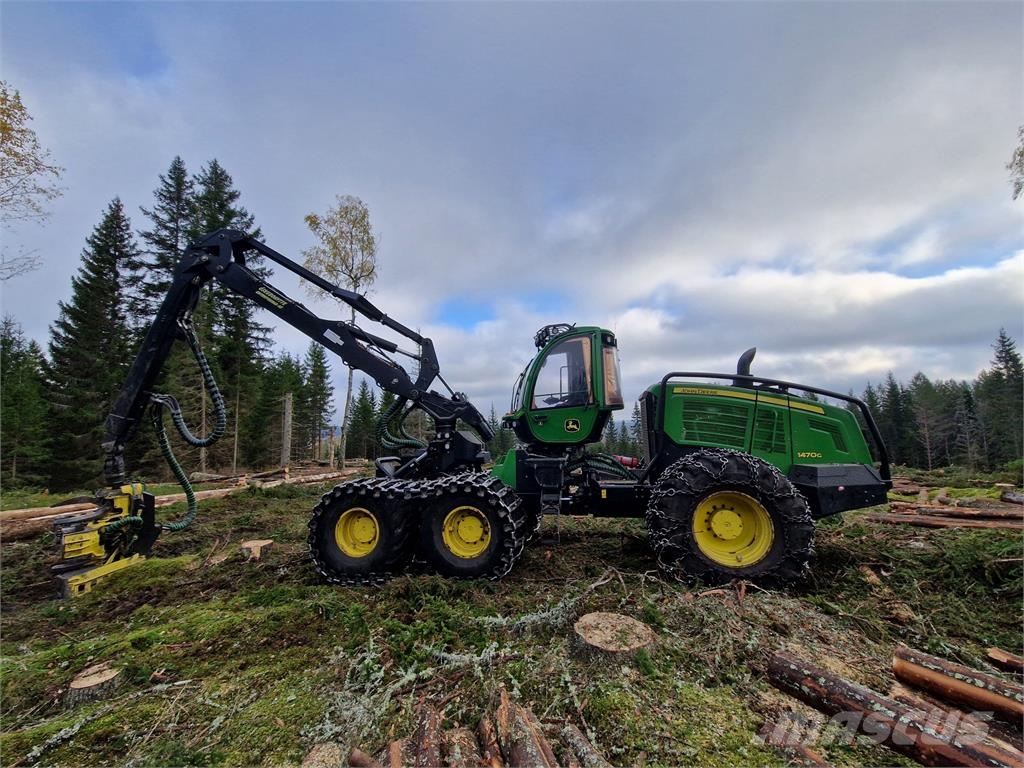 John Deere 1470G Harvesterit