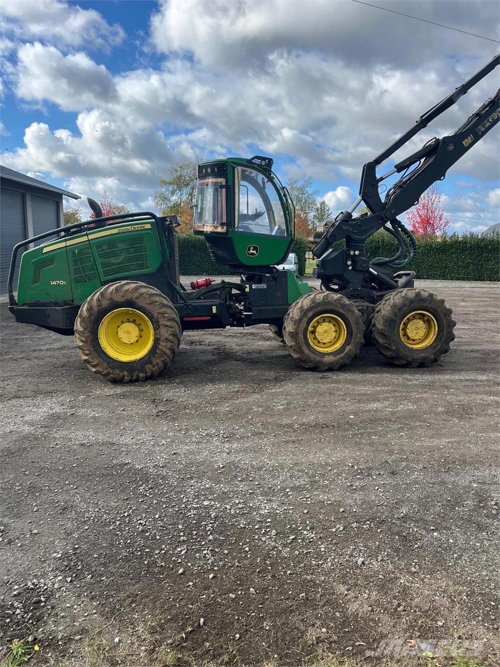 John Deere 1470G Abatteuse
