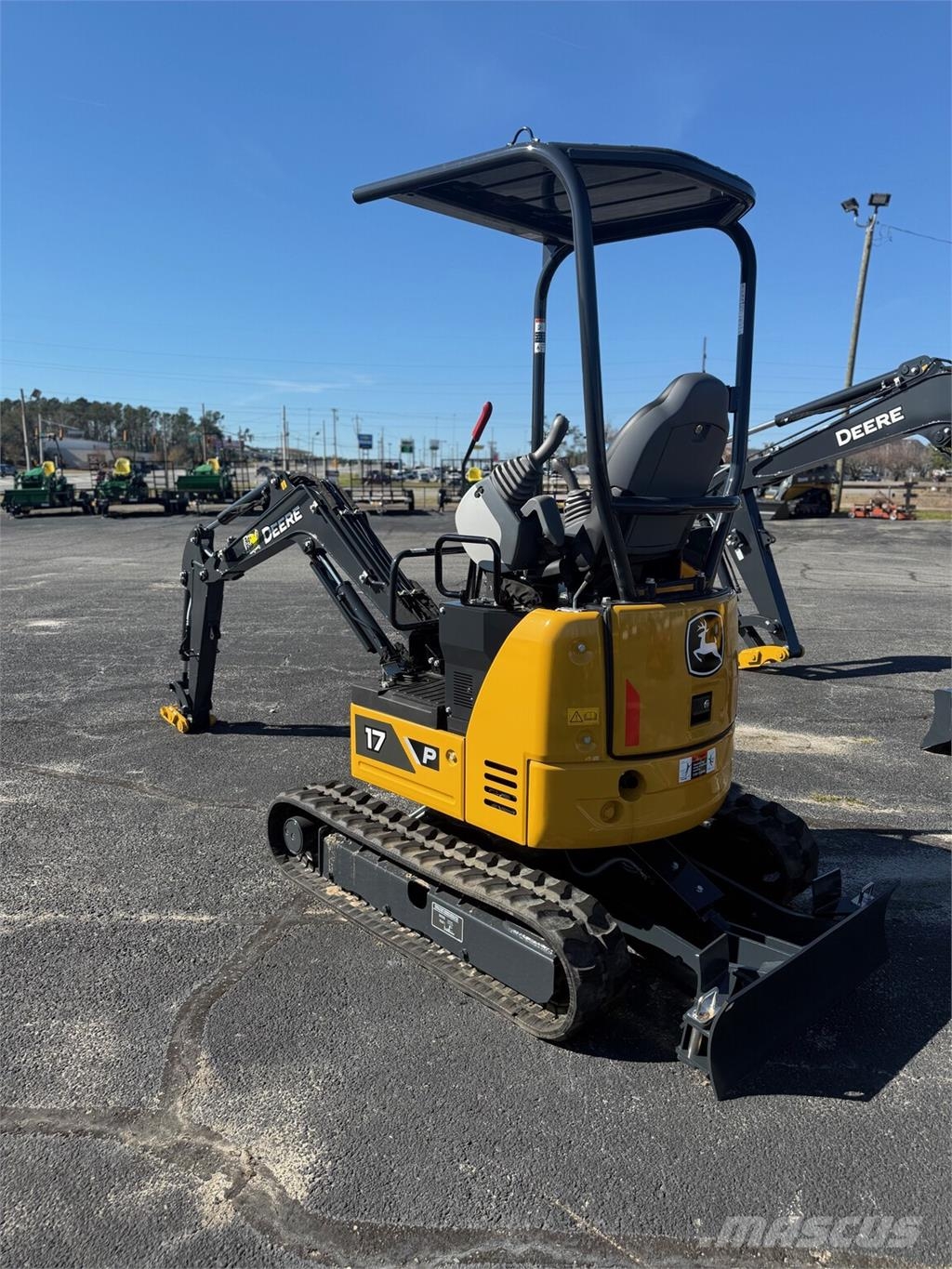 John Deere 17 P Miniexcavadoras