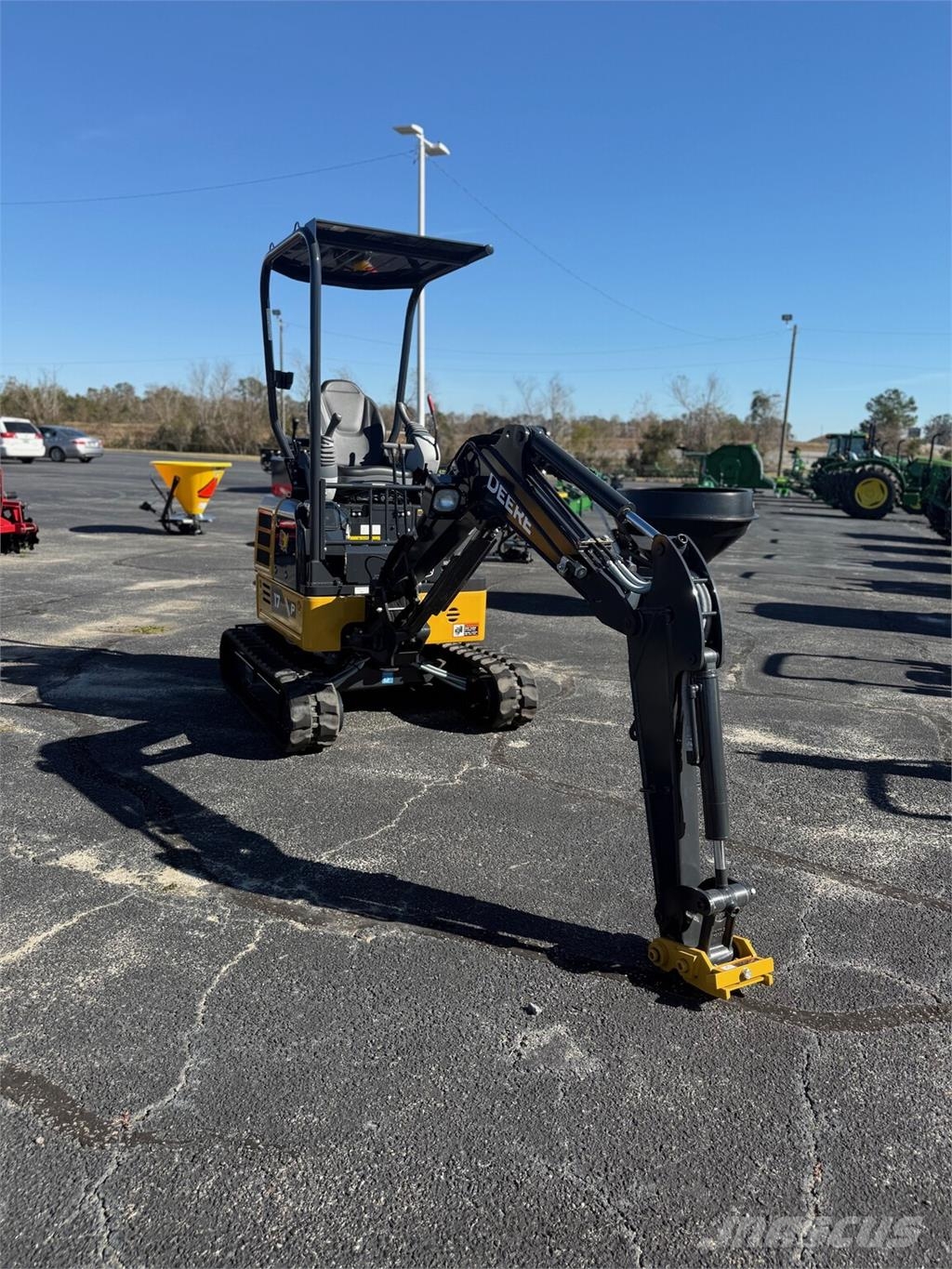 John Deere 17 P Miniexcavadoras