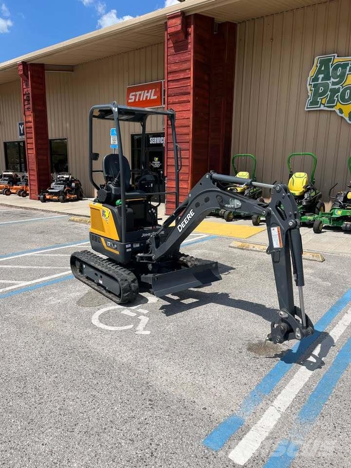 John Deere 17 P Мини-экскаваторы