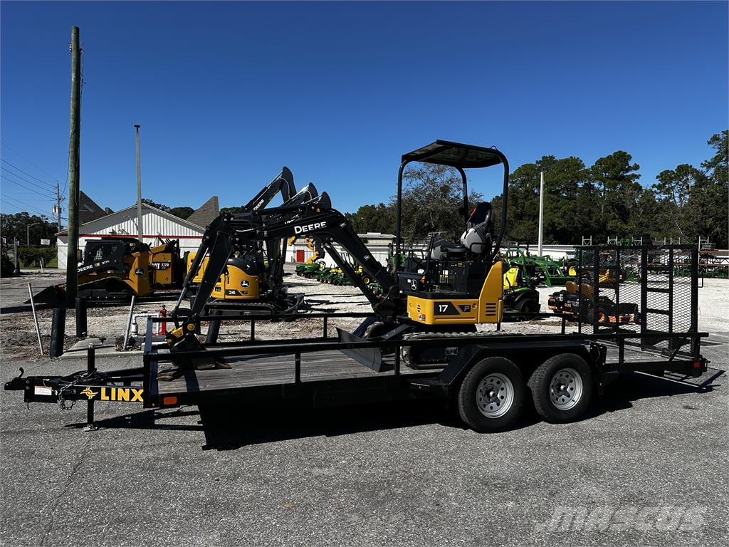 John Deere 17 P Miniexcavadoras