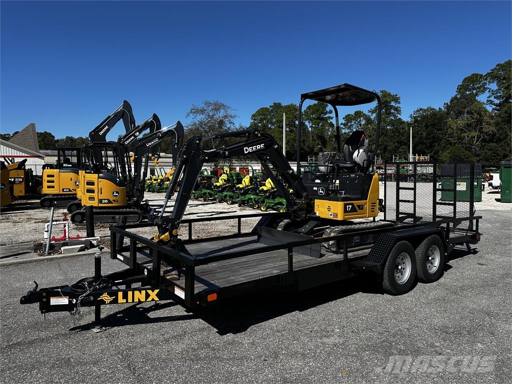 John Deere 17 P Miniexcavadoras