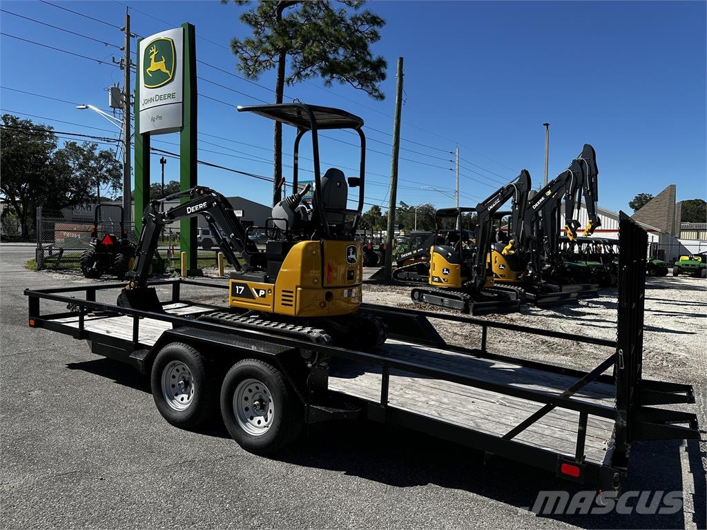 John Deere 17 P Miniexcavadoras