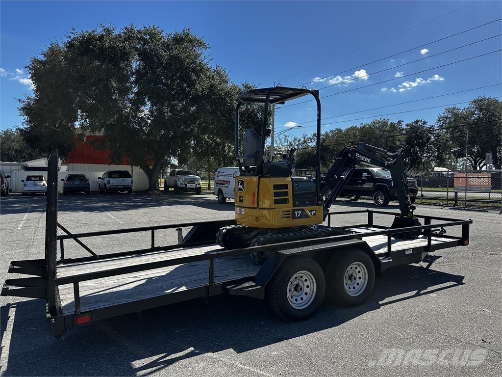 John Deere 17 P Miniexcavadoras