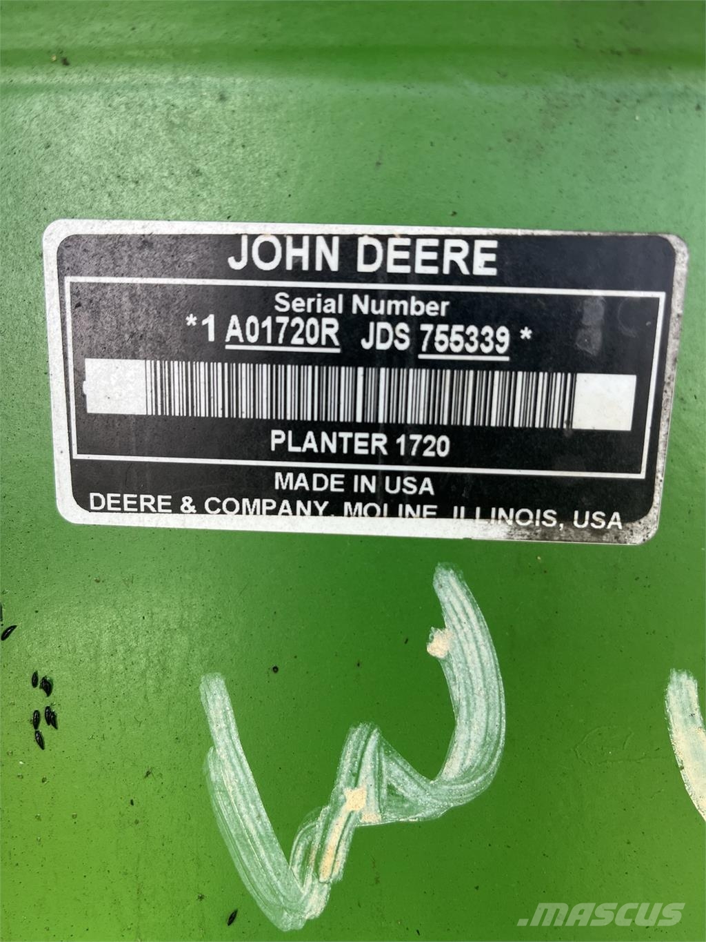 John Deere 1720 Sette- og Plantemaskiner