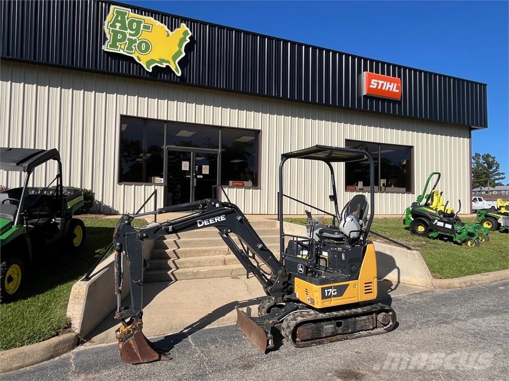 John Deere 17G Mini ekskavatoriai < 7 t