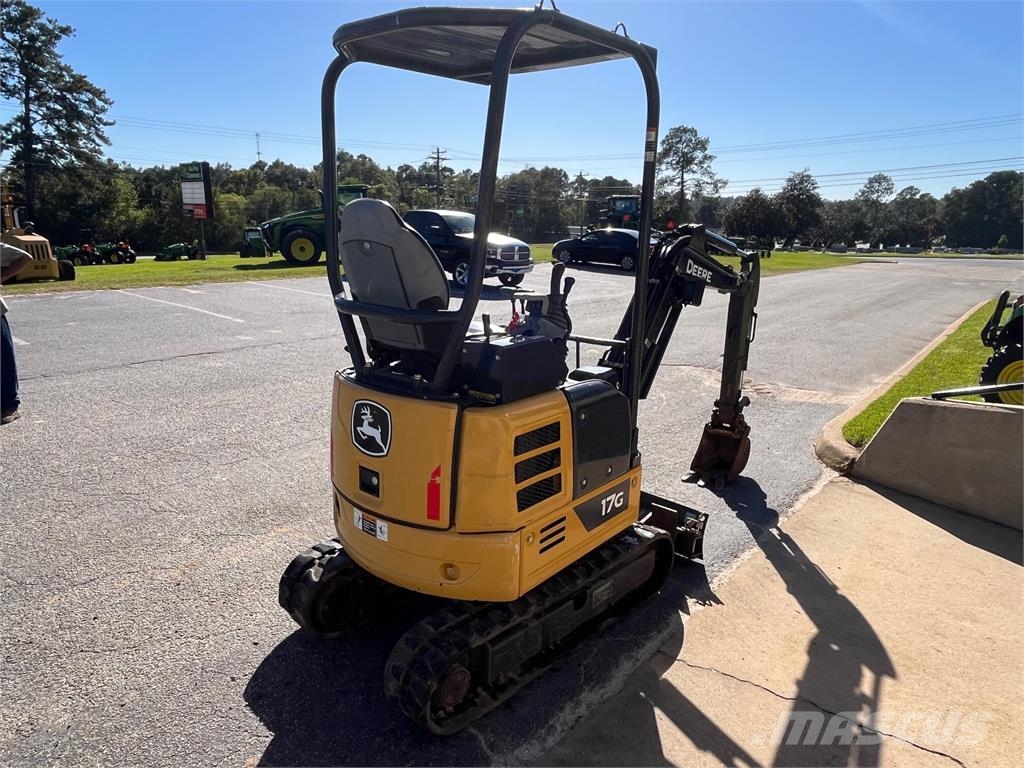 John Deere 17G Mini ekskavatoriai < 7 t