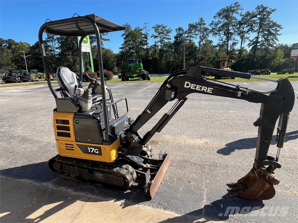 John Deere 17G Mini ekskavatoriai < 7 t