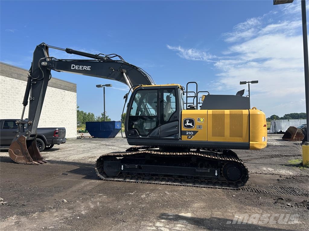 John Deere 210 P Bageri guseničari