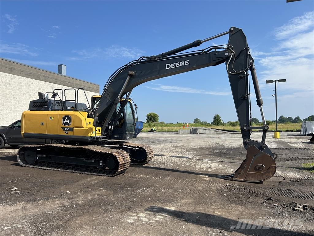 John Deere 210 P Bageri guseničari