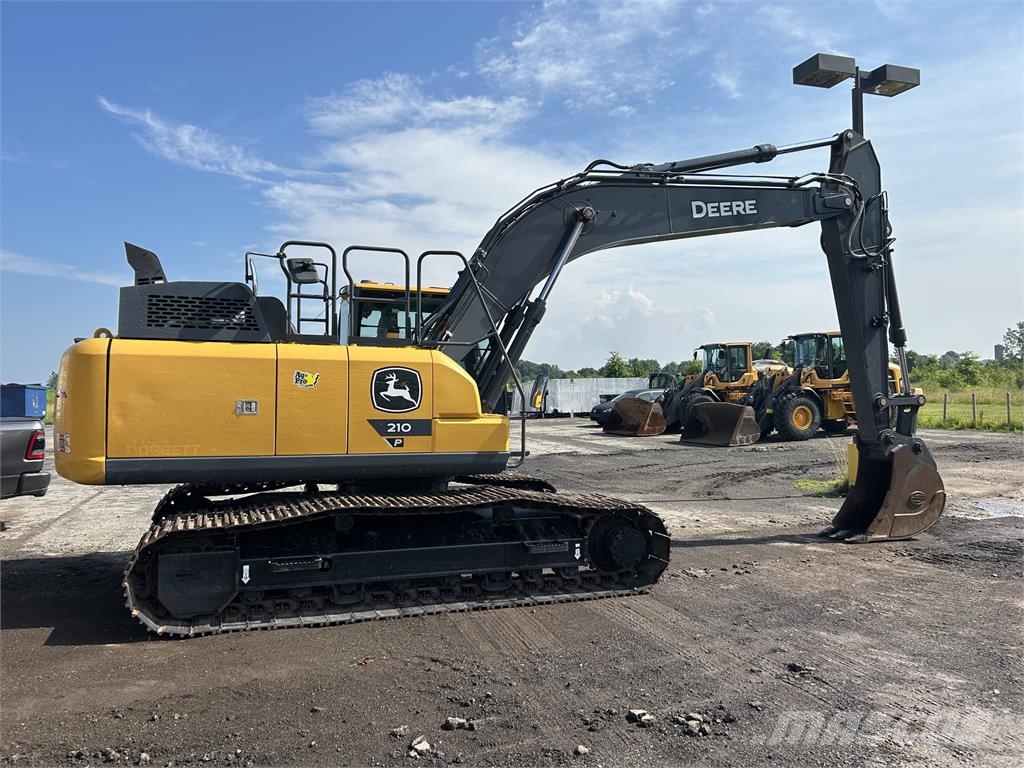 John Deere 210 P Bageri guseničari