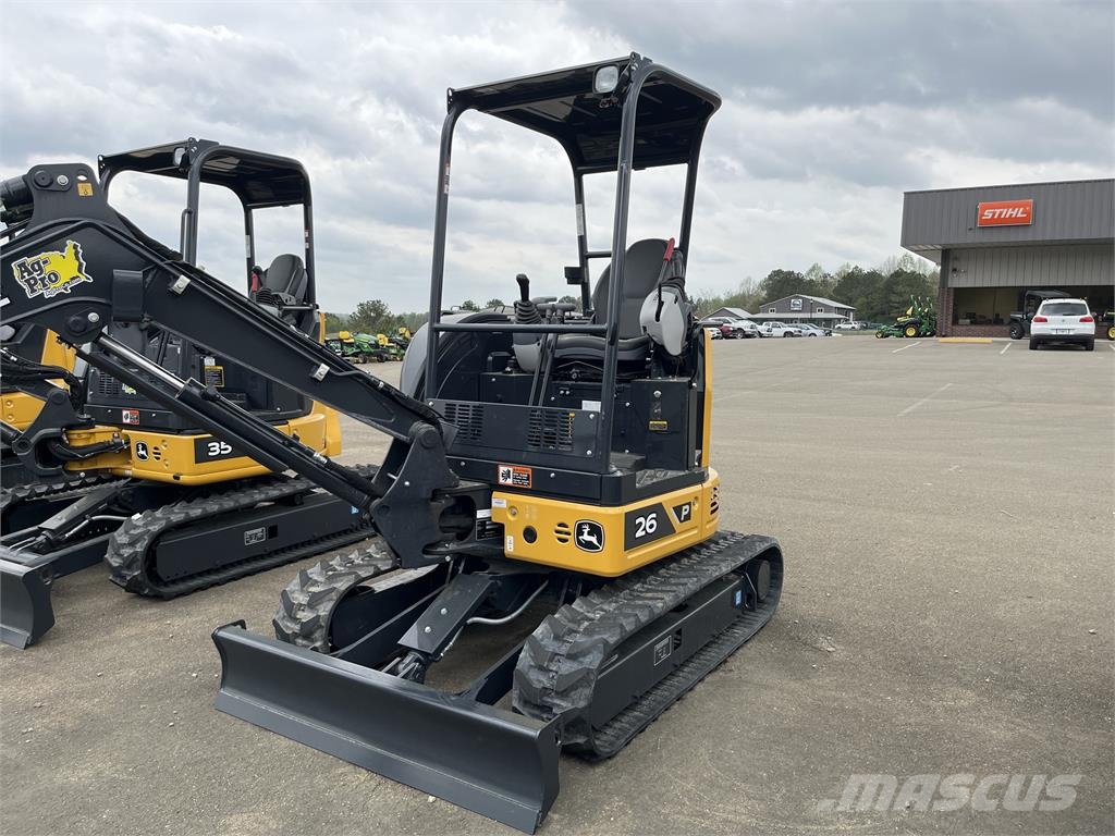 John Deere 26 P Miniexcavadoras