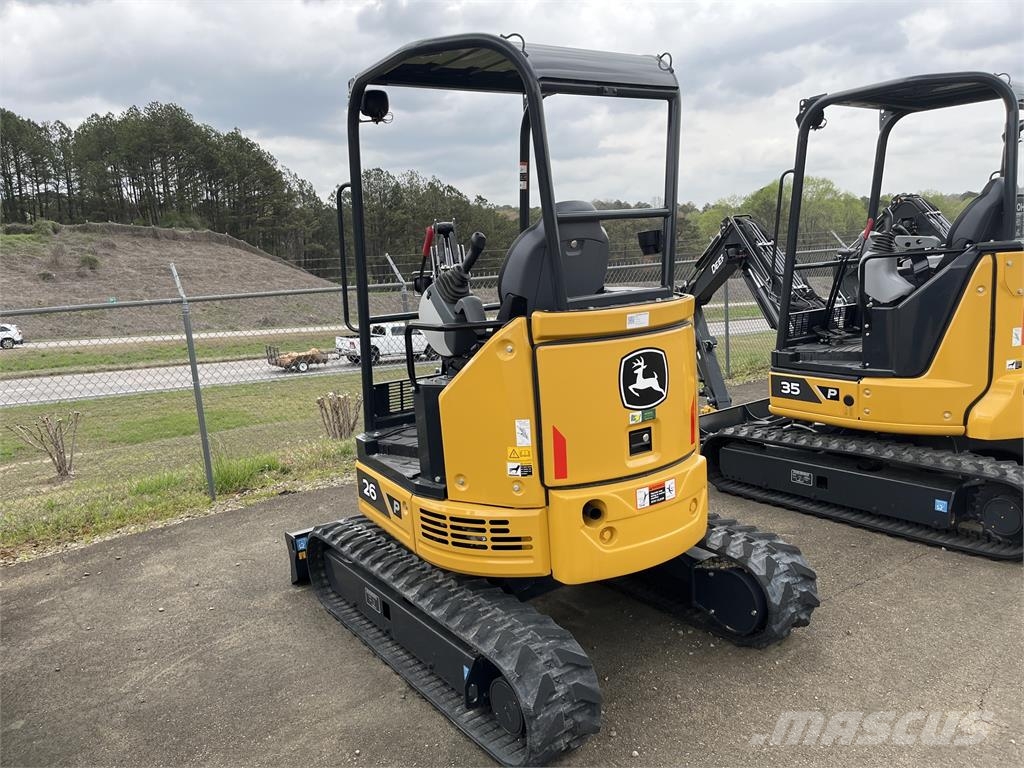 John Deere 26 P Miniexcavadoras