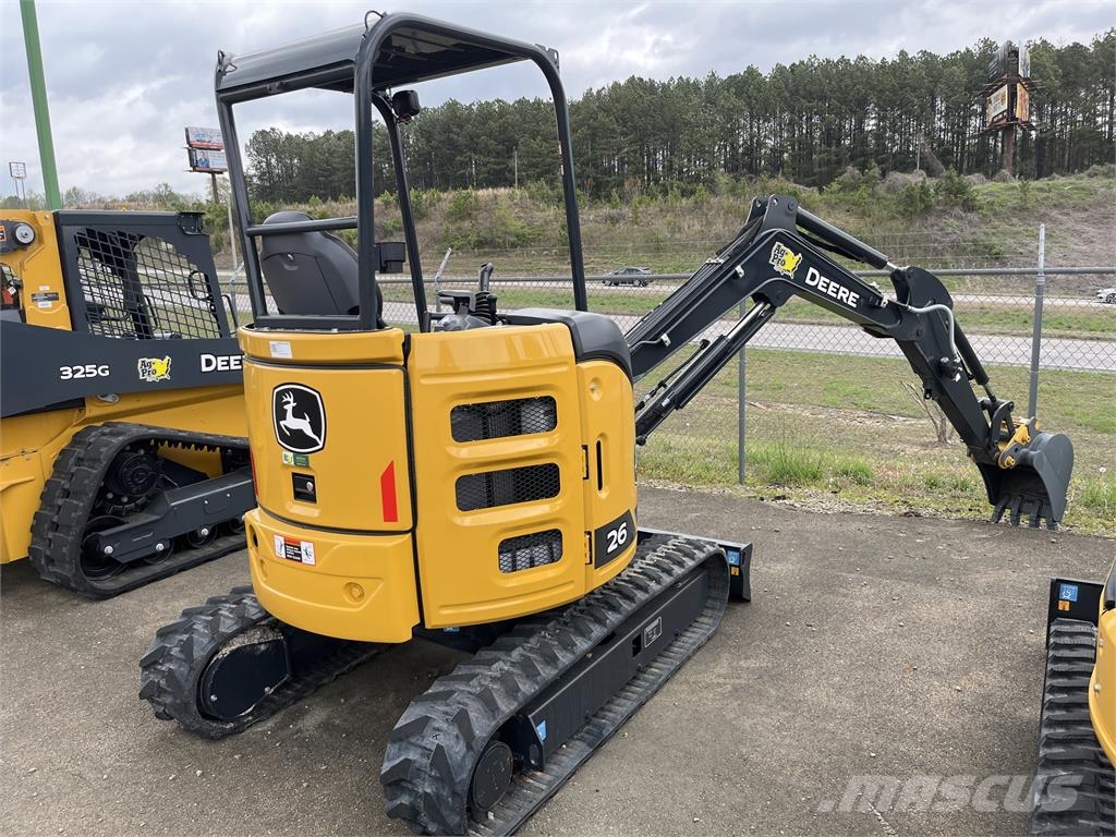John Deere 26 P Miniexcavadoras