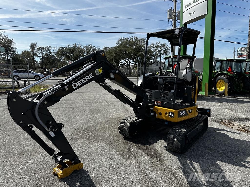 John Deere 26 P Mini bageri < 7t