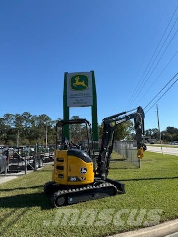 John Deere 26 P Miniexcavadoras