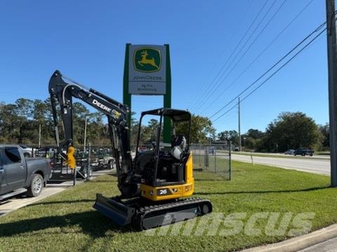 John Deere 26 P Miniexcavadoras