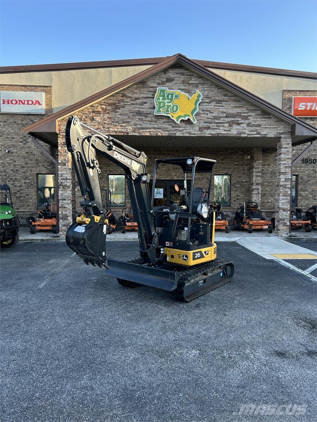 John Deere 26 P Miniexcavadoras