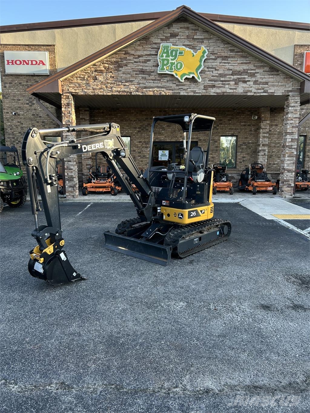 John Deere 26 P Miniexcavadoras