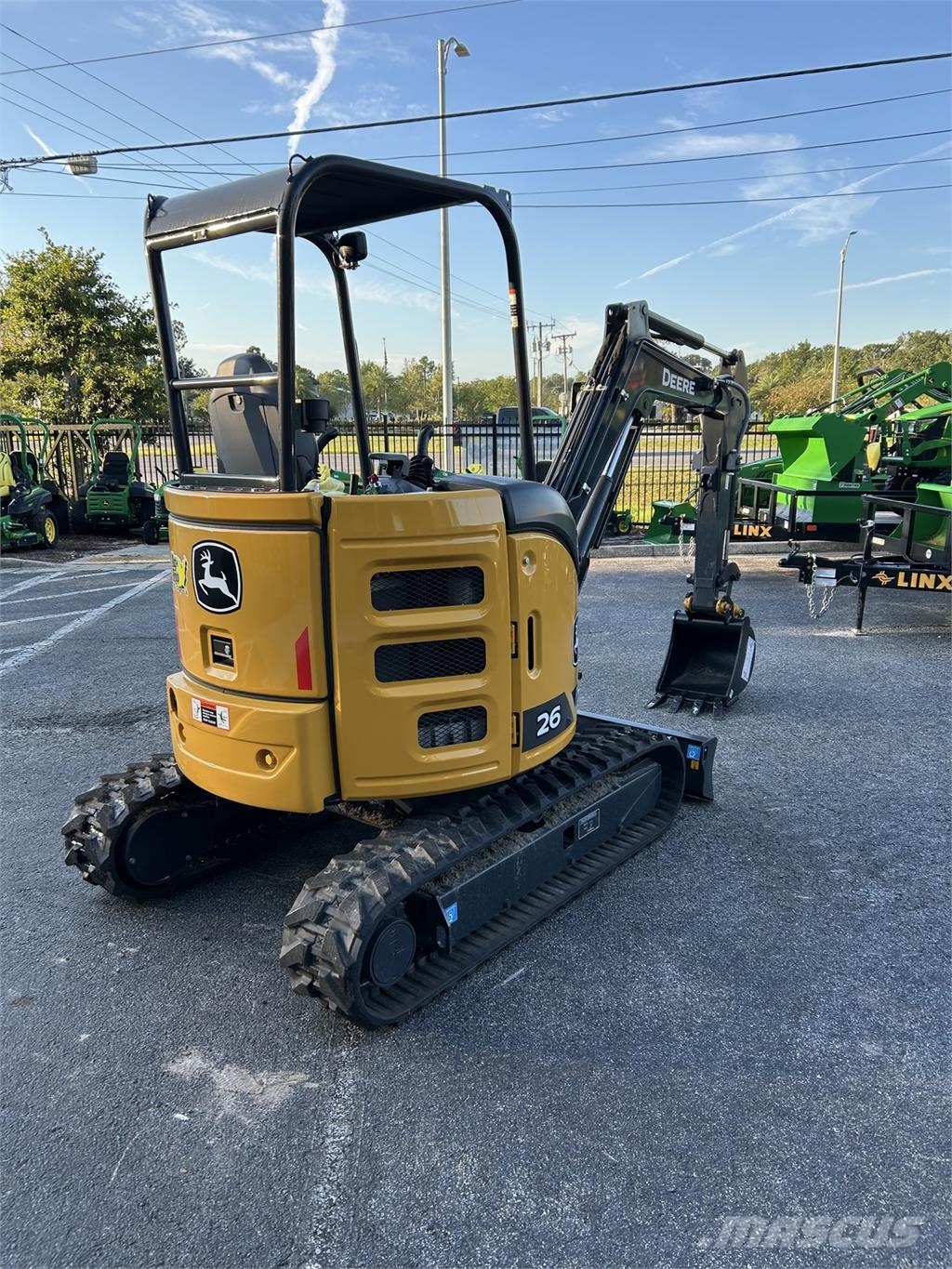 John Deere 26 P Miniexcavadoras