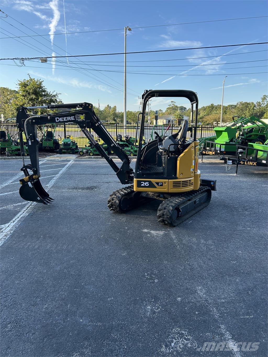 John Deere 26 P Miniexcavadoras