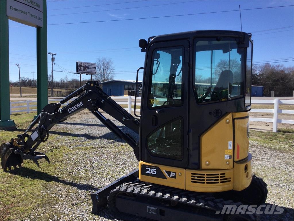 John Deere 26 P Miniexcavadoras