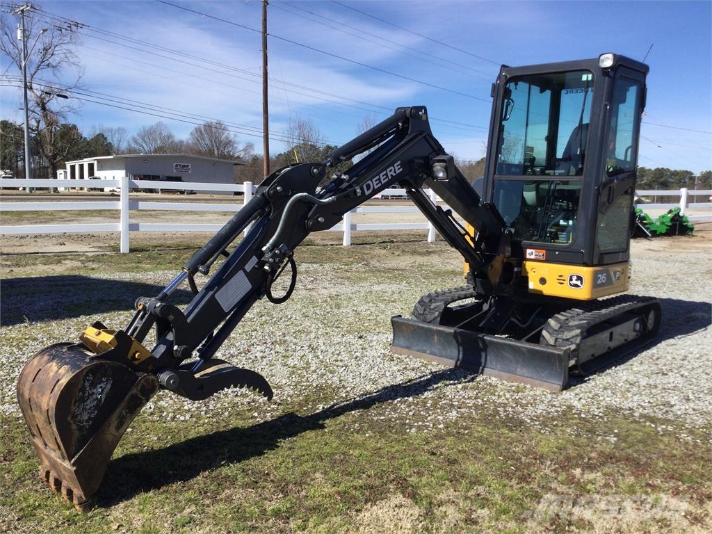 John Deere 26 P Miniexcavadoras