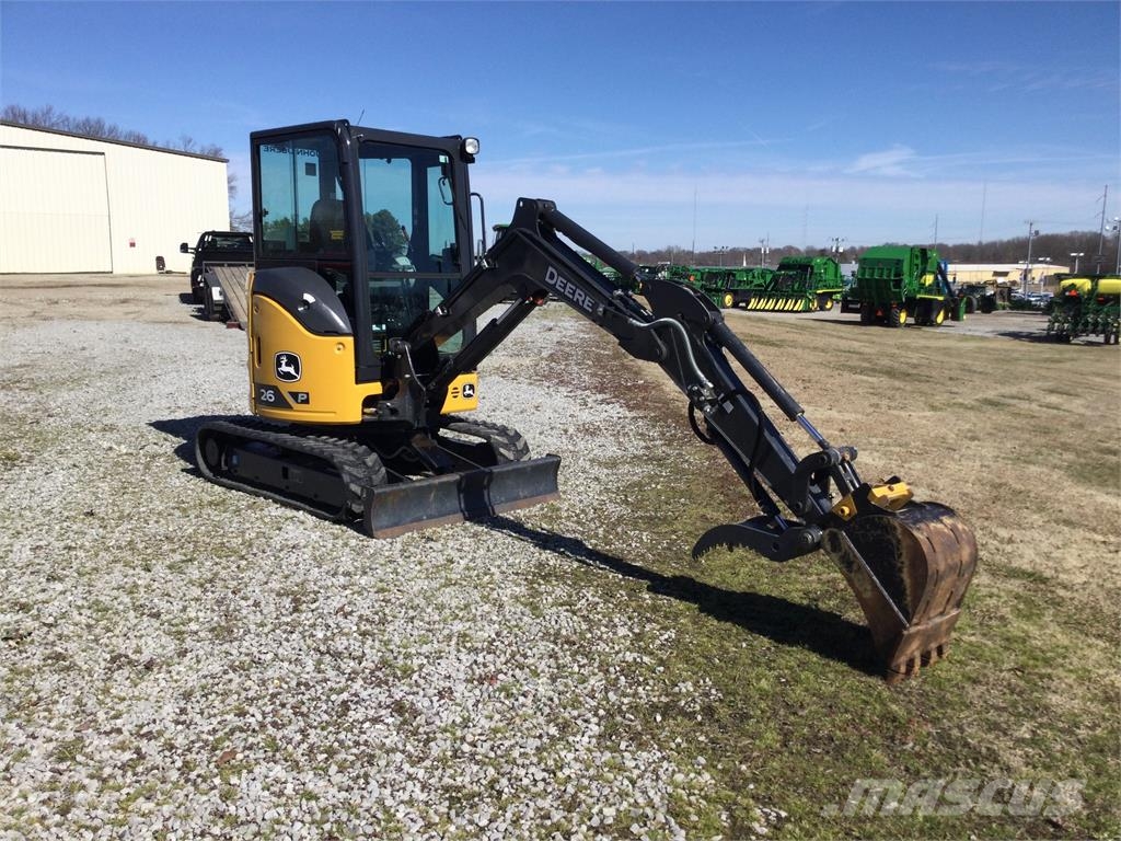 John Deere 26 P Miniexcavadoras