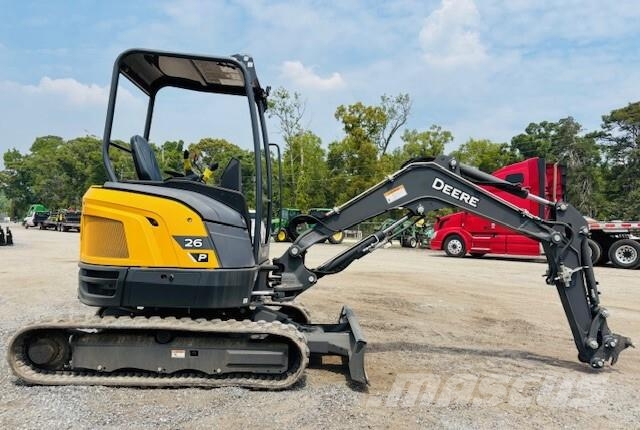 John Deere 26 P Miniexcavadoras
