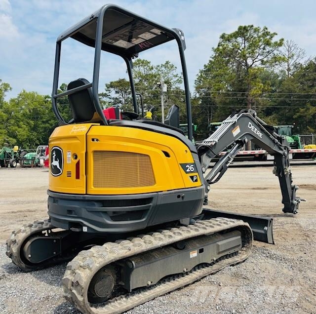 John Deere 26 P Miniexcavadoras