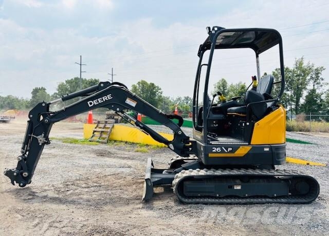John Deere 26 P Miniexcavadoras