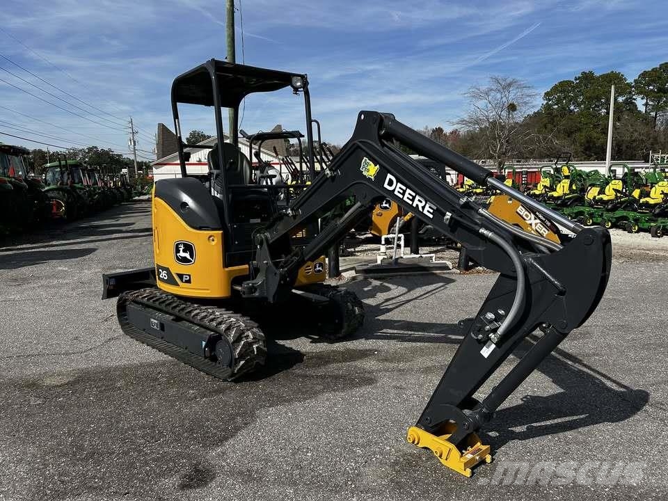 John Deere 26 P Miniexcavadoras