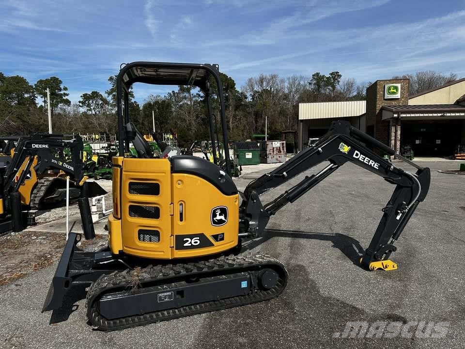 John Deere 26 P Miniexcavadoras