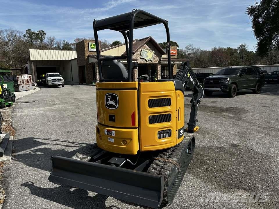 John Deere 26 P Miniexcavadoras