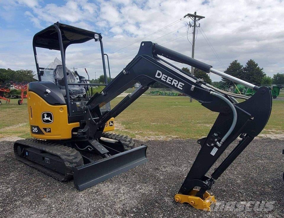 John Deere 26 P Miniexcavadoras