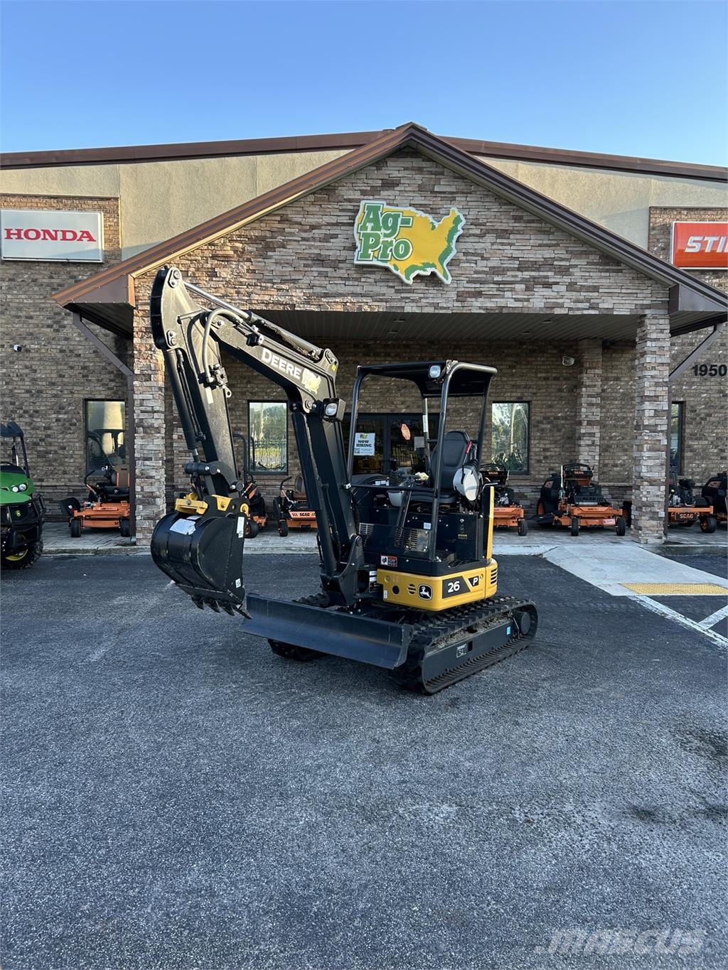 John Deere 26 P Miniexcavadoras