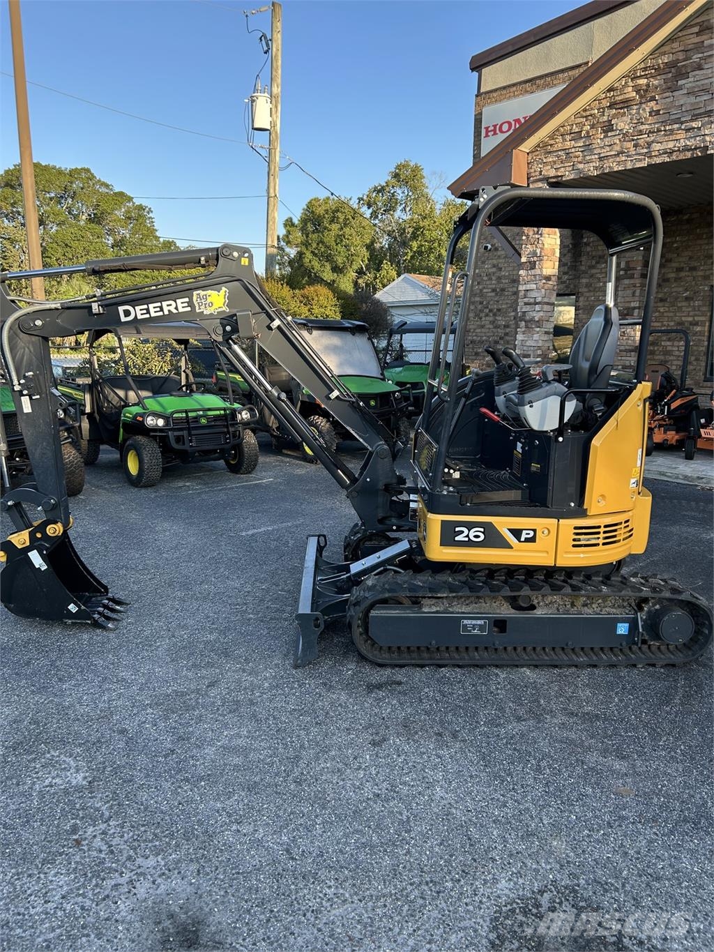 John Deere 26 P Miniexcavadoras