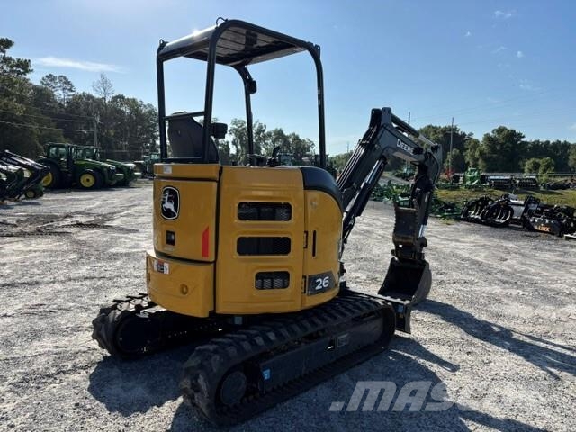 John Deere 26 P Εκσκαφάκι (διαβολάκι) < 7t