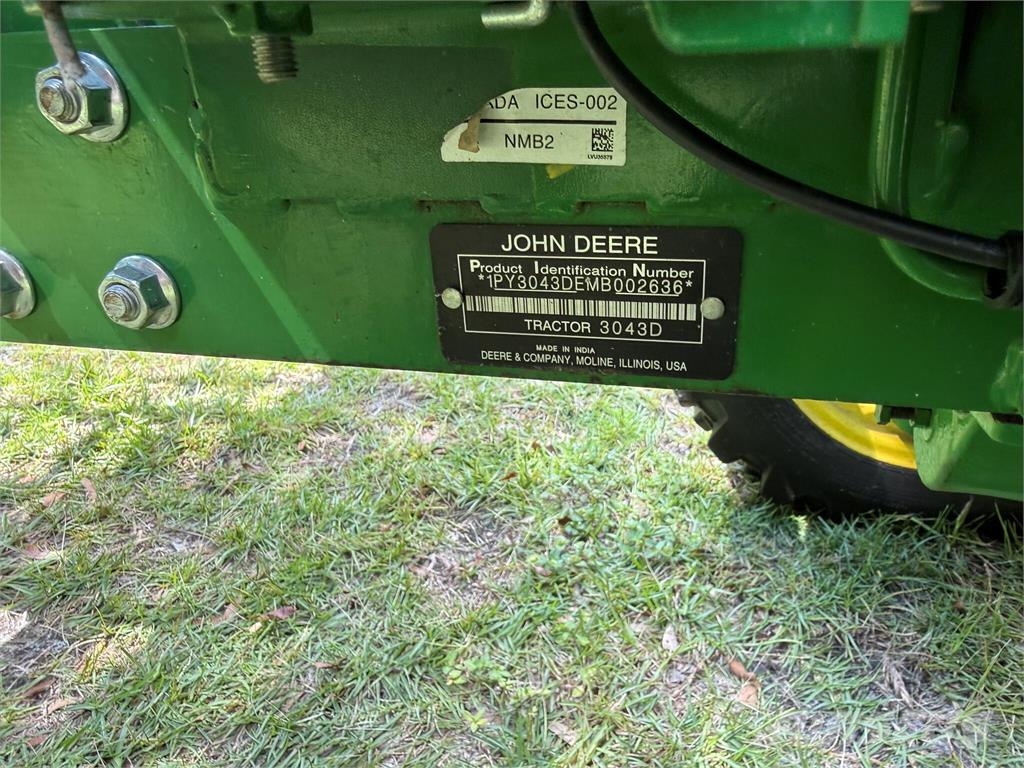 John Deere 3043D Tratores compactos