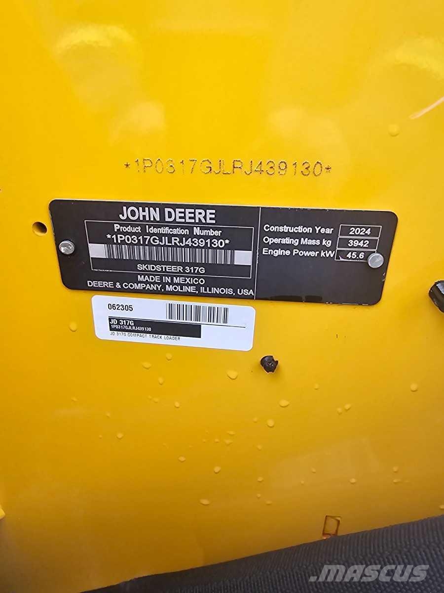 John Deere 317G Малі навантажувачі