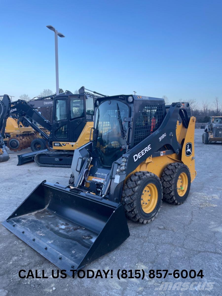 John Deere 318G Skid steer loaders