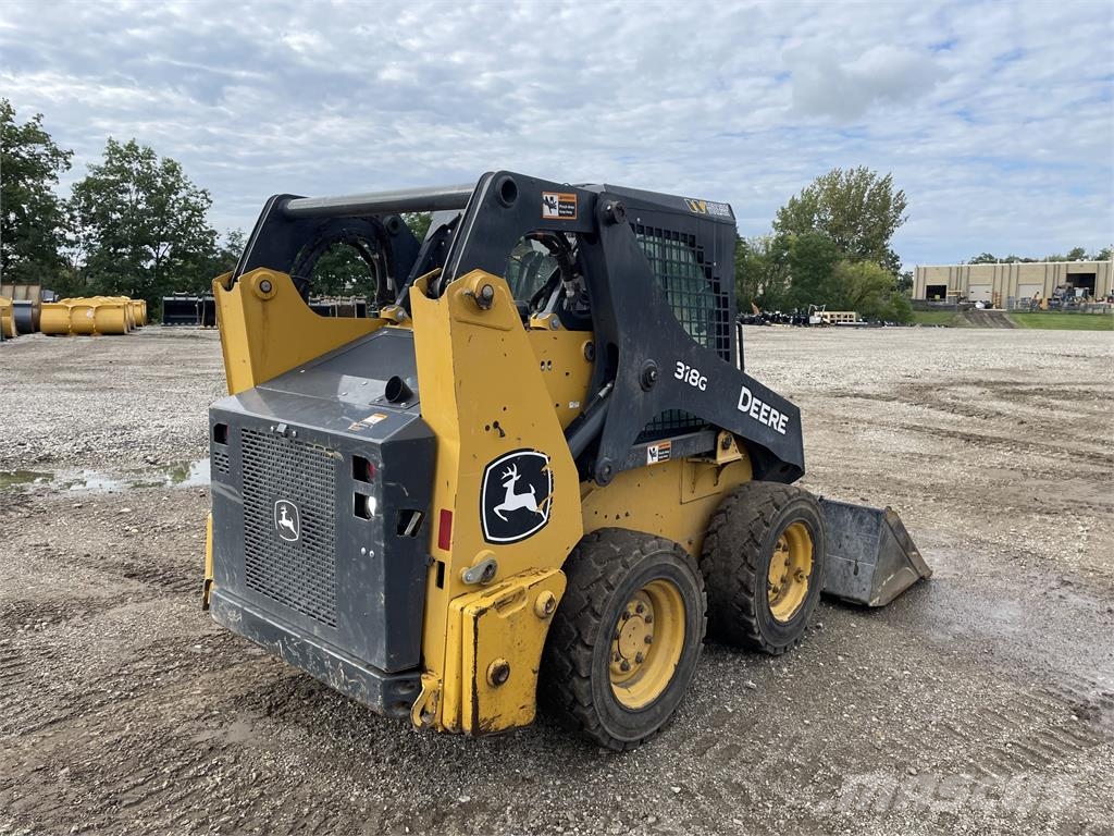 John Deere 318G Skid steer mini nakladalci