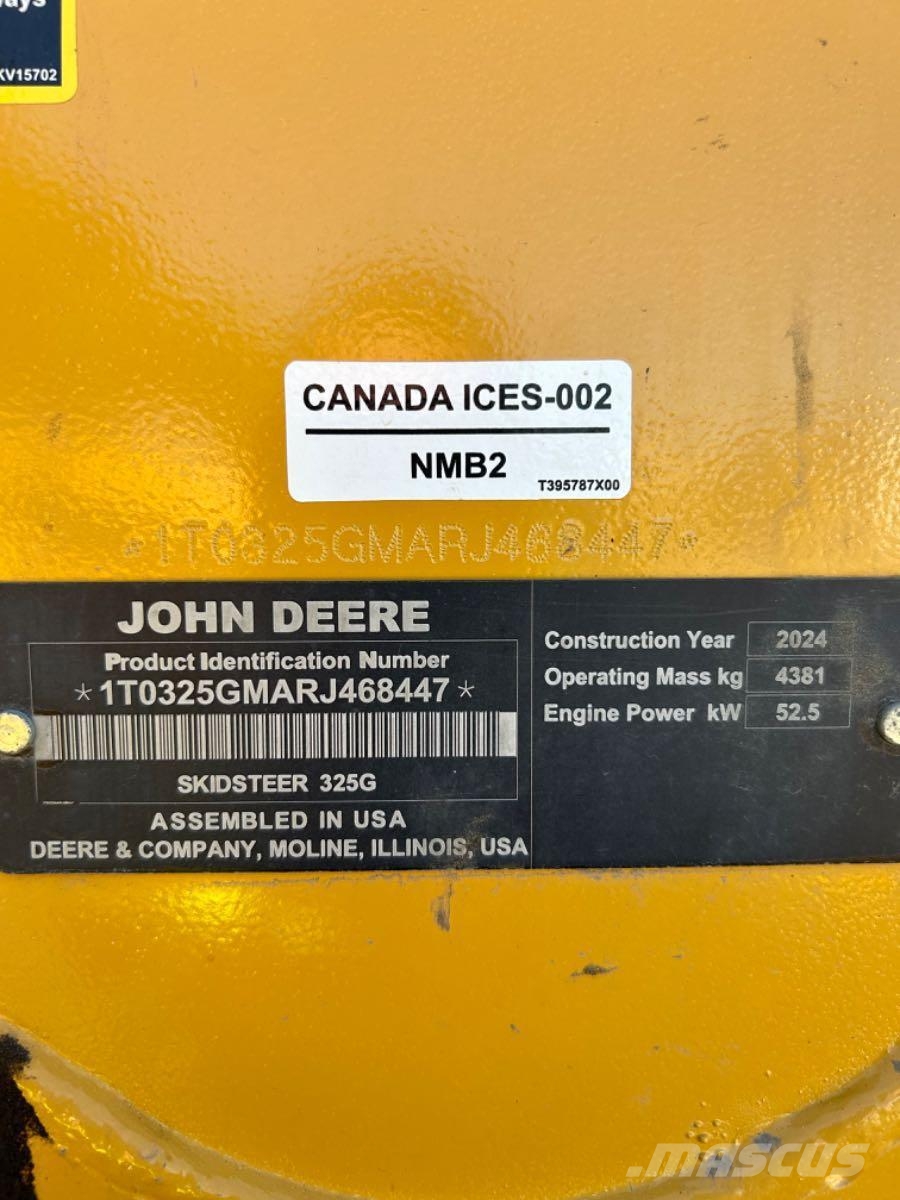 John Deere 325G Minicargadoras