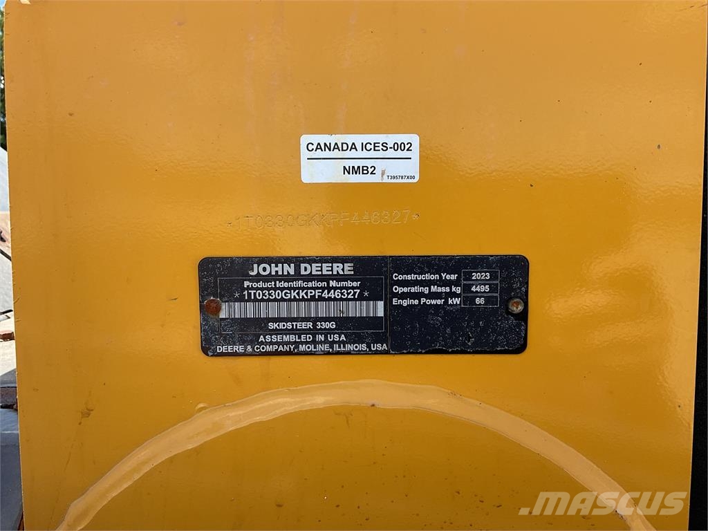 John Deere 330G Міні-навантажувачі