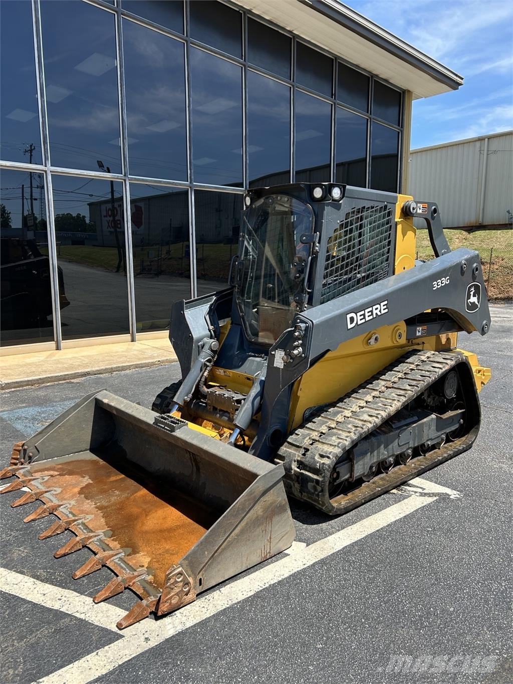 John Deere 333G Miniladers